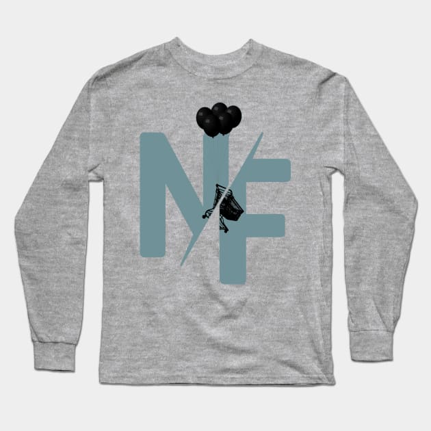 nf ballon black Long Sleeve T-Shirt by Dd design